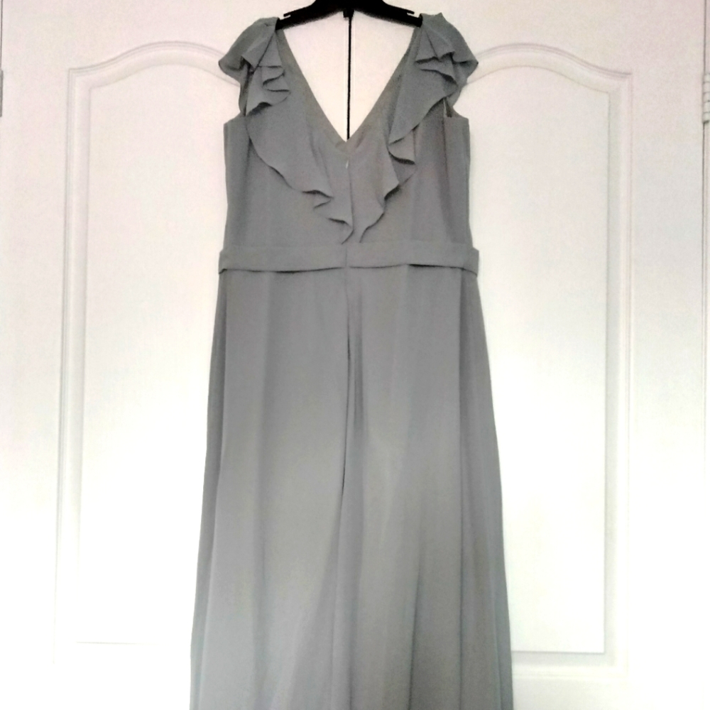 Jasmine Bridal, floor length maxi dress, purple/lilac, size 22, georgette